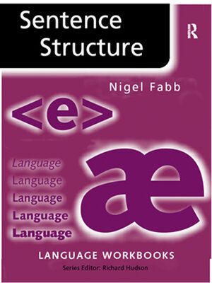 cover image of Sentence Structure